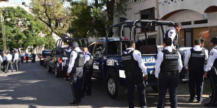 Gendarmería de la Policía Federal asegura el Centro de la Ciudad