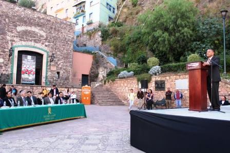 Encabeza Alcalde conmemoración del otorgamiento del Título de Ciudad a Guanajuato y de su Declaratoria como Patrimonio Mundial