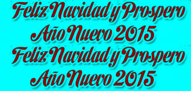 “Y próspero año nuevo”