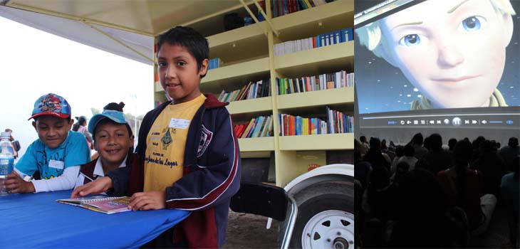 Comienza gira de Biblioteca en tu Plaza