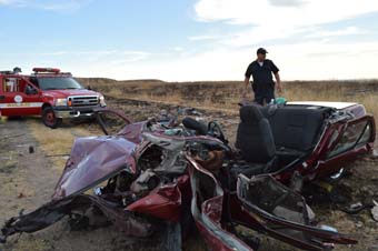 Grave accidente en Los Infantes