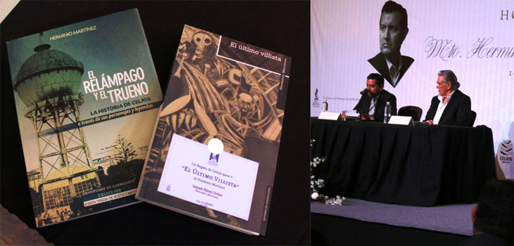 Homenajea IEC en Celaya a Herminio Martínez Ortega