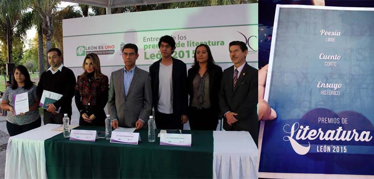 Egresada UG recibe Premio de Literatura León 2015