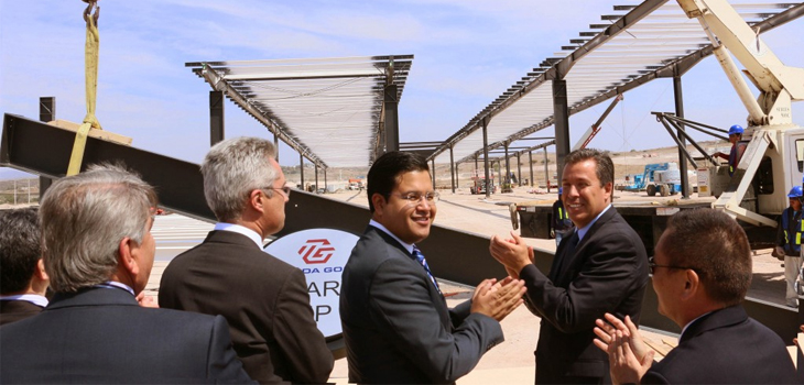 Coloca Gobernador la primera piedra de la empresa Toyoda Gosei
