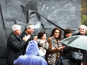 Hija de Diego Rivera presente en homenaje a su padre en la Capital
