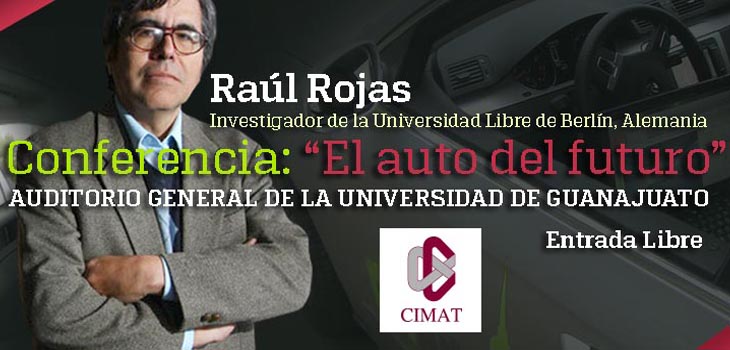 Invita el CIMAT a conferencia sobre coches autodirigidos