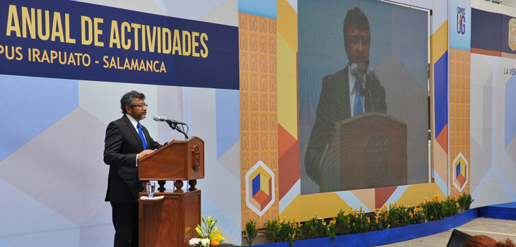 Presentan informe anual de actividades 2014-2015 del Campus  Irapuato-Salamanca