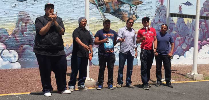 Guanajuato, Zona de Arte, en las calles de Pachuca