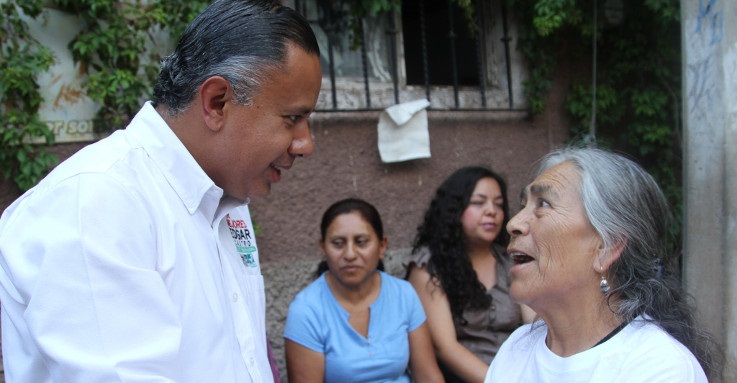 Ofrece Edgar Castro elecciones limpias