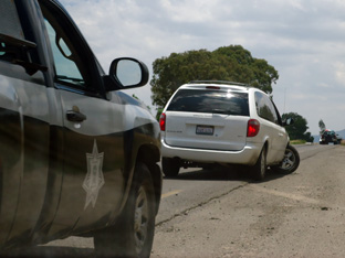 Accidente vial en La Trinidad