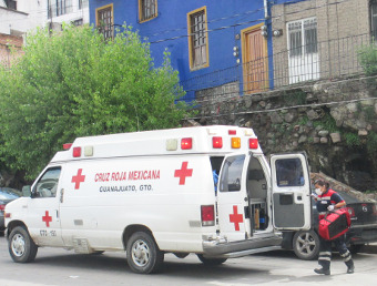 Electrocutado al tocar cable de alta tensión