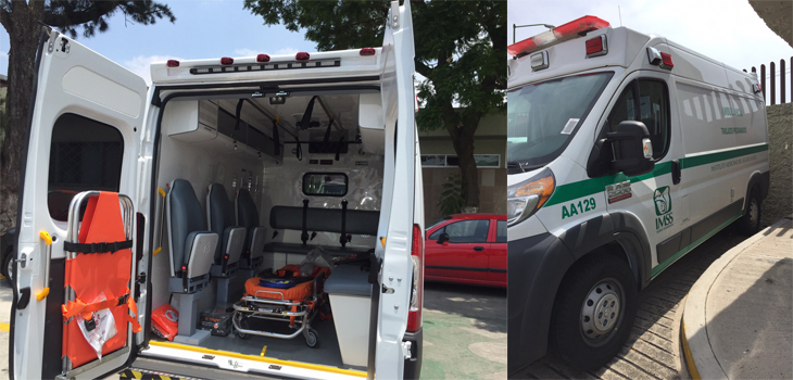 Renuevan ambulancias del IMSS en Guanajuato
