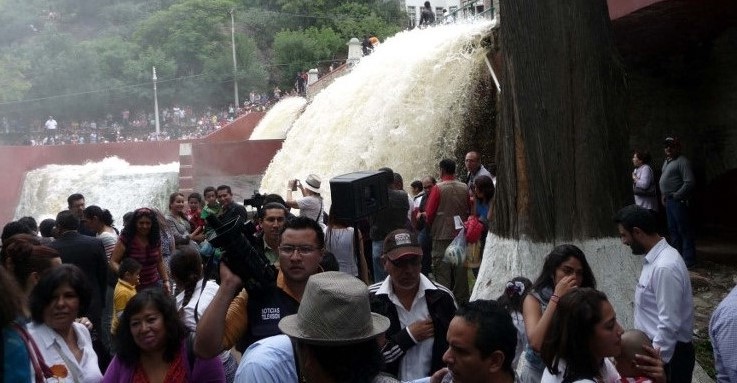 Se reúnen más de 12 mil capitalinos en la apertura de la Presa de la Olla