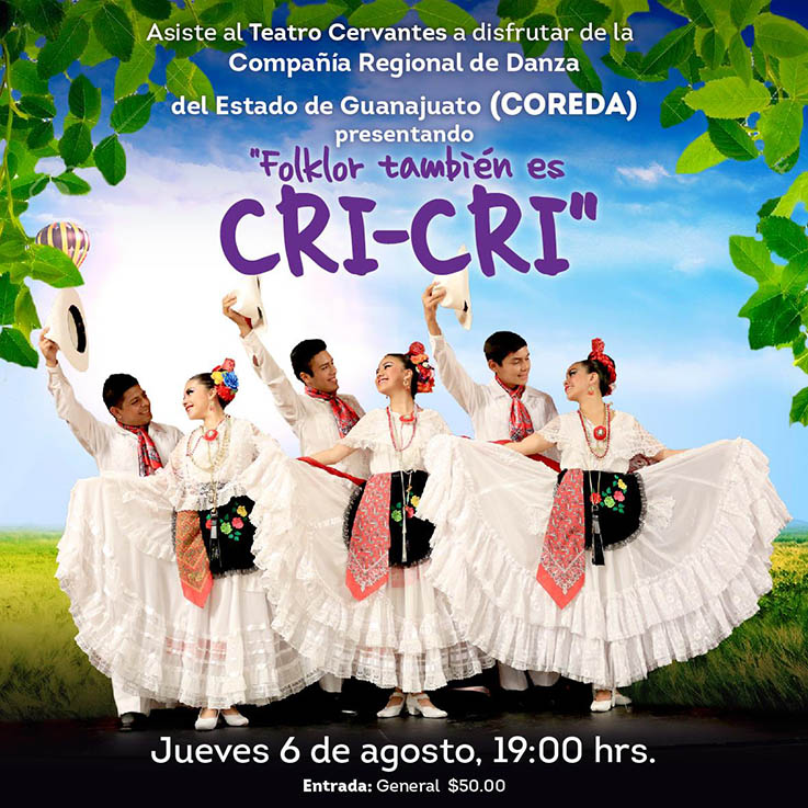 «Folklor También es CRI-CRI» en el Teatro Cervantes