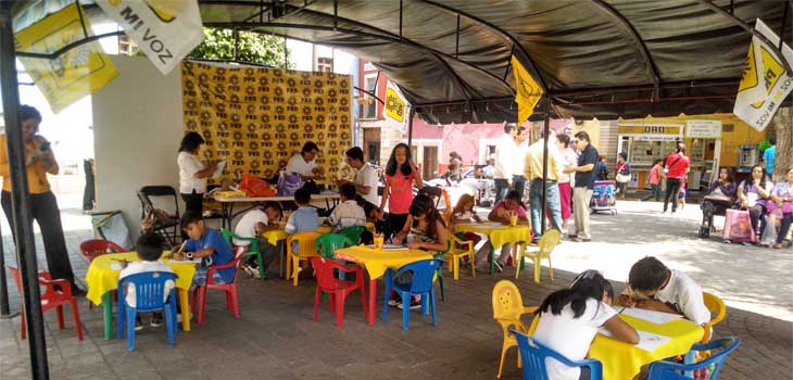 Plasman niños cómo perciben la inseguridad en sus colonias