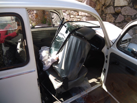 Joven choca su auto en San Javier