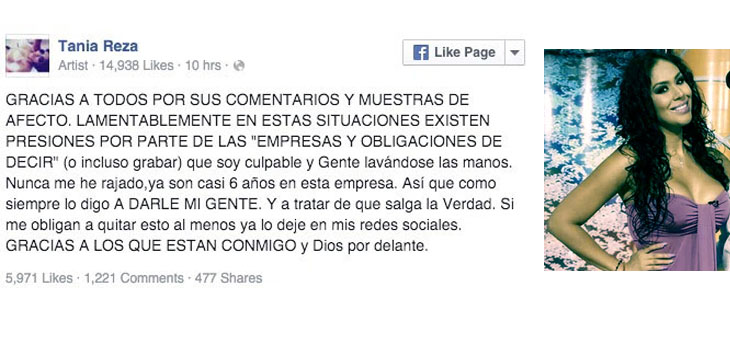Ella tuvo la culpa
