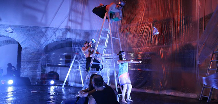 Conmovedora presentación de “Inunda” en el Mesón de San Antonio