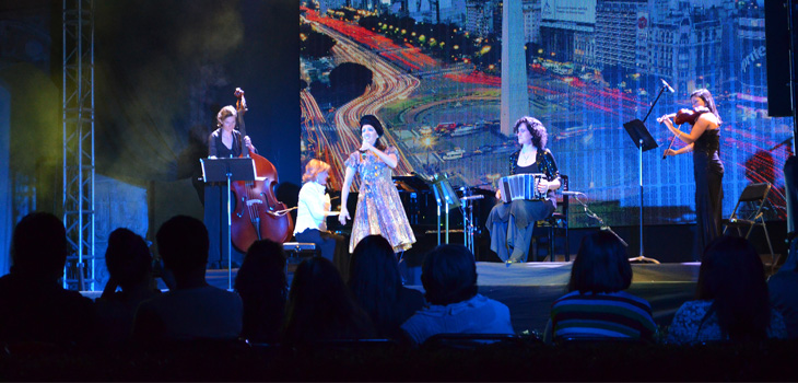 El CEARG celebra con Glamour Tango su aniversario.