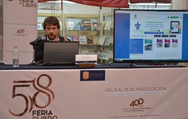 Presenta la Universidad Veracruzana plataforma de libros electrónicos en la 58 Feria del Libro