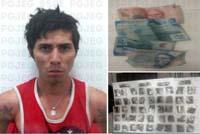 Detienen a presunto narcomenudista