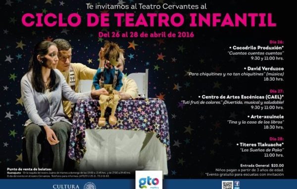 Celebra  IEC a los niños con el Ciclo de Teatro Infantil