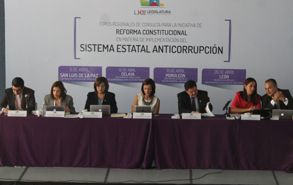 Terminan foros para implementar el sistema estatal anticorrupción