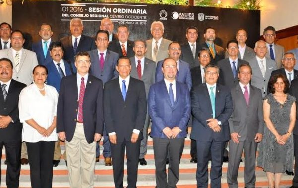 Sesiona en la UG el Consejo de la Región Centro-Occidente de la ANUIES