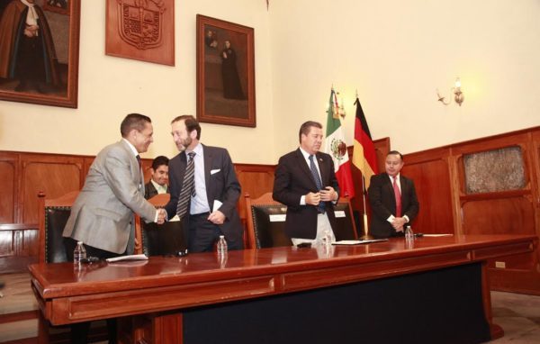 Recibe UG a participantes de la Agenda Alemana en Guanajuato