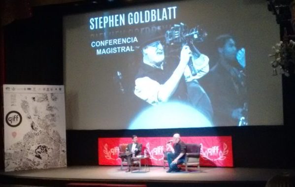 Conferencia magistral de Stephen Goldblatt en el GIFF