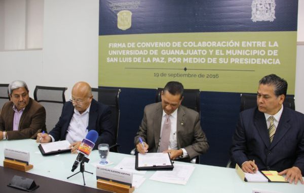 UG une esfuerzos con gobierno de San Luis de la Paz para impulsar el desarrollo conjunto