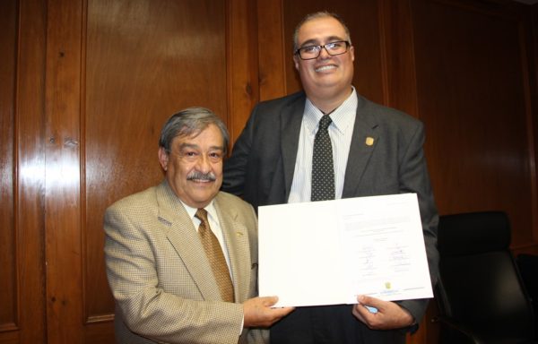 Designa Junta Directiva de la UG al Dr. Alex Ricardo Caldera Ortega como Director de División de Ciencias Sociales y Humanidades del Campus León