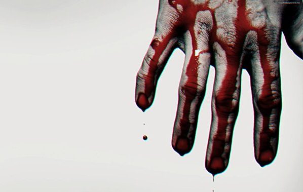 Marca de sangre.