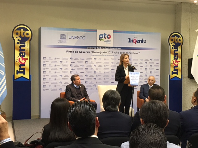 Guanajuato es nombrado como estado de Innovación, Ciencia y Educación para 2017