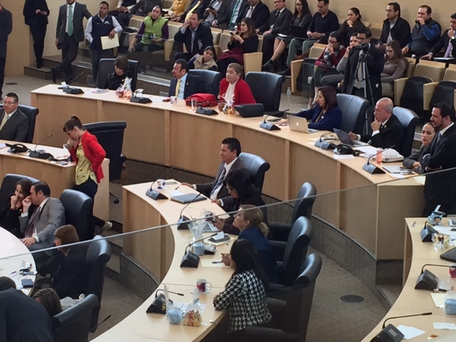 Apoya Congreso local al presidente Peña