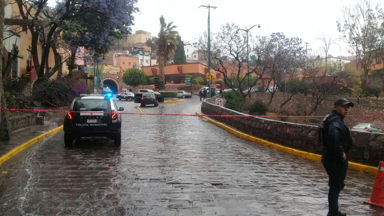 Balean a conductor por percance vial