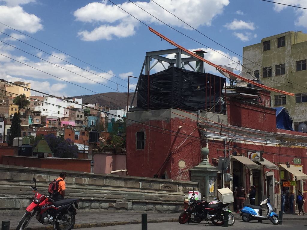 Una vez más “madrugan” a Desarrollo Urbano con estructura en Tepetapa