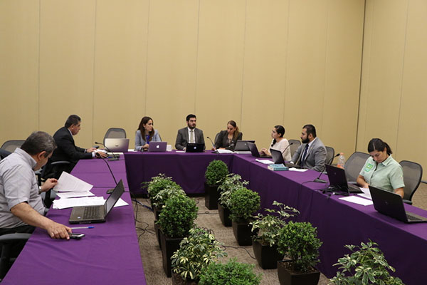 Sesiona Comisión de Gobernación del Congreso local