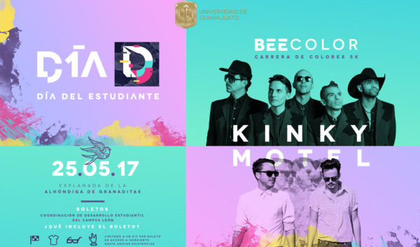 Festejarán el Día del Estudiante Universitario con la carrera “Bee Color con Kinky & Motel”