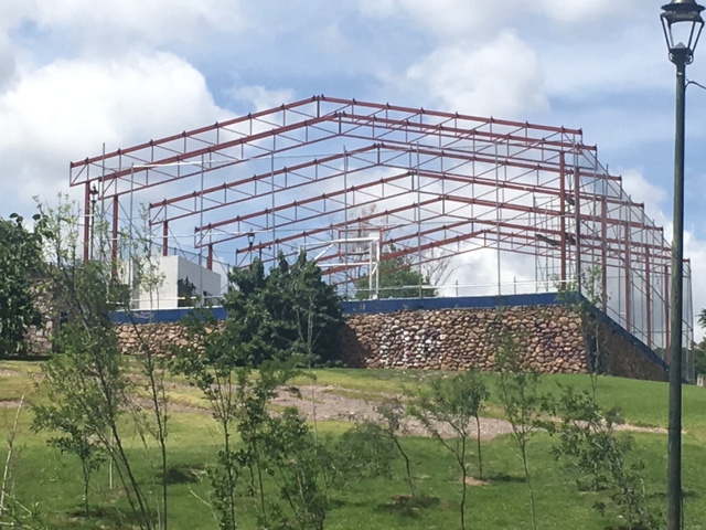 Reanudan las obras en la cancha de Los Pastitos