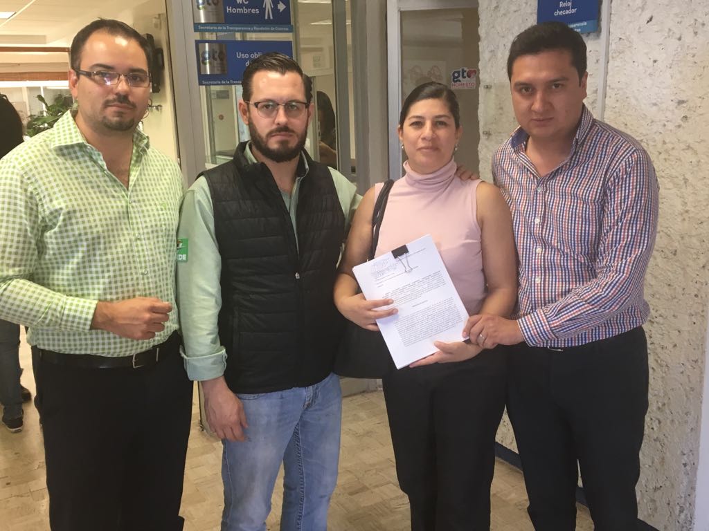 Presenta PVEM denuncias en contra de Diego Sinhué