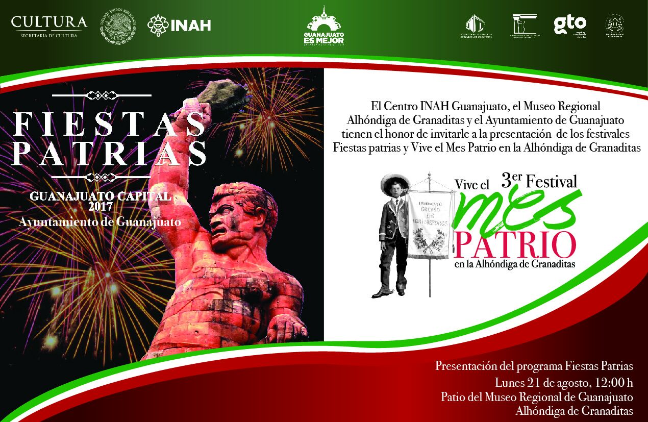 Presentan festividades del mes patrio para fomentar políticas culturales