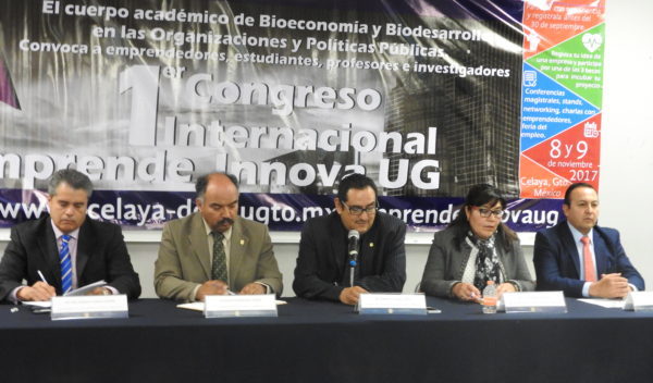 Presentan el Congreso Internacional Emprende Innova UG 2017
