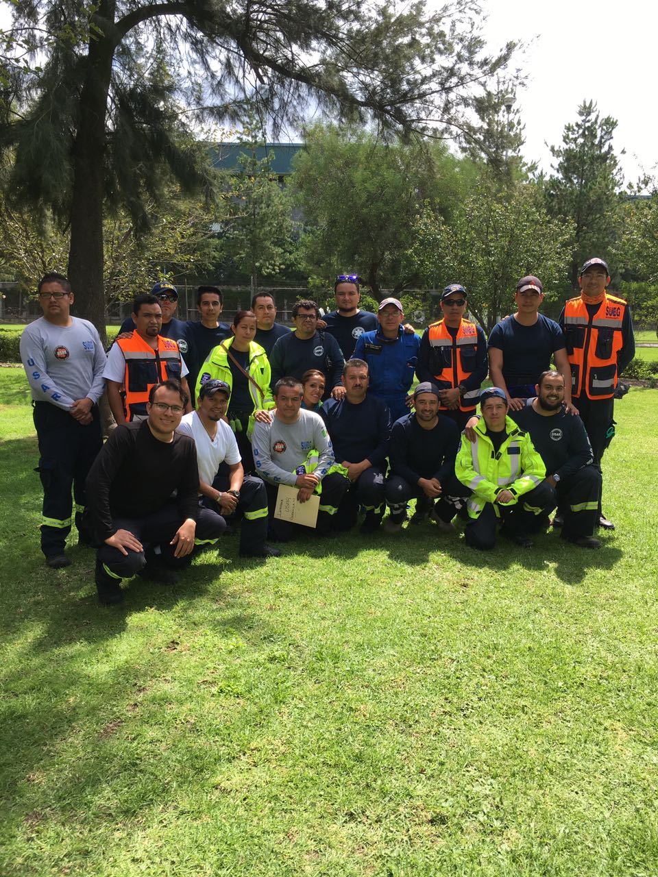 Regresa grupo USAR GTO de su misión en la Ciudad de México