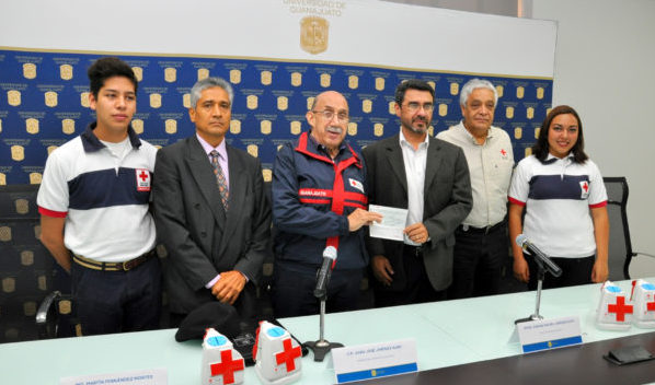 UG se une a la campaña de salvar miles de vidas apoyando a la Cruz Roja Mexicana