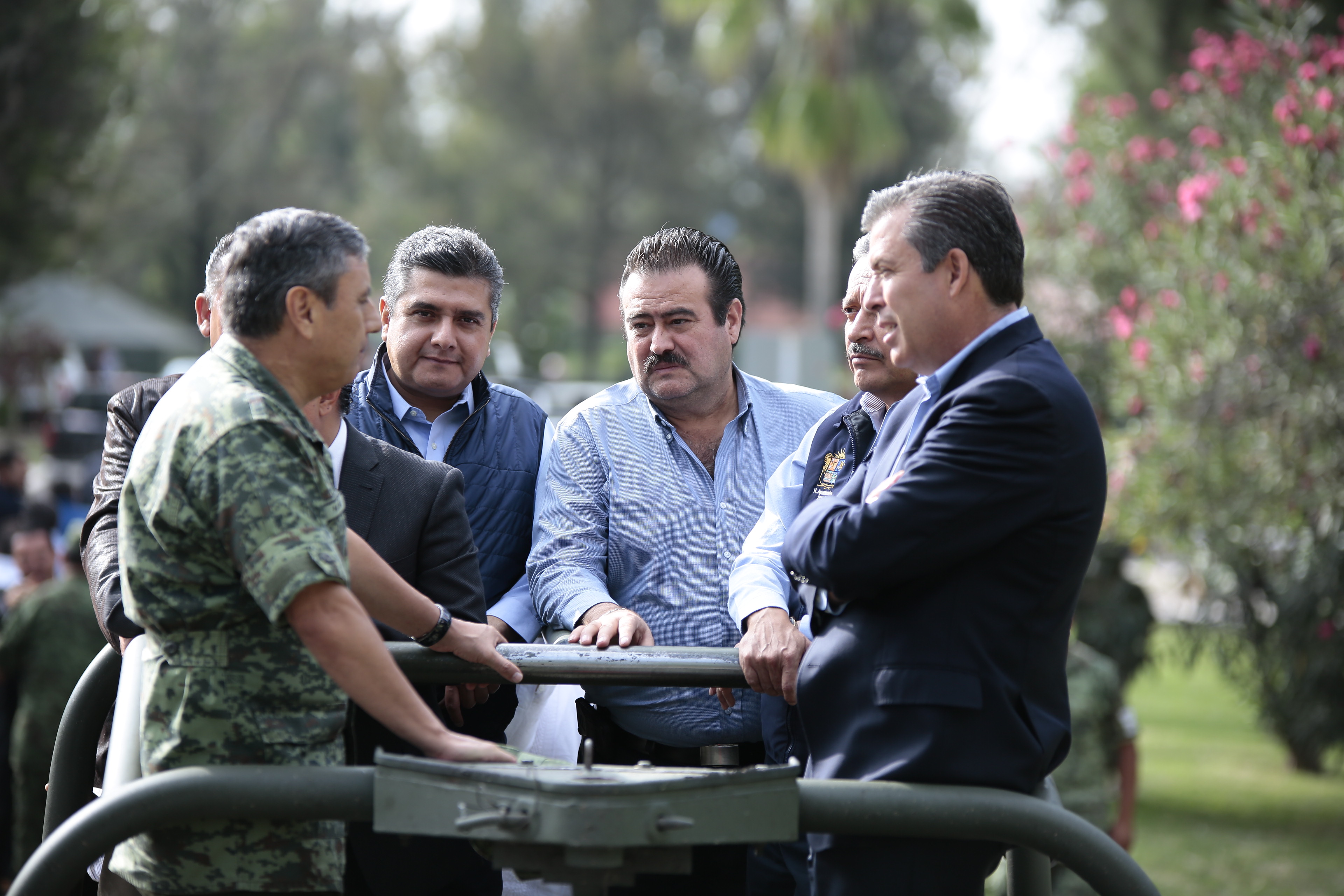 Supervisan avance de construcción de la Brigada Militar en Irapuato