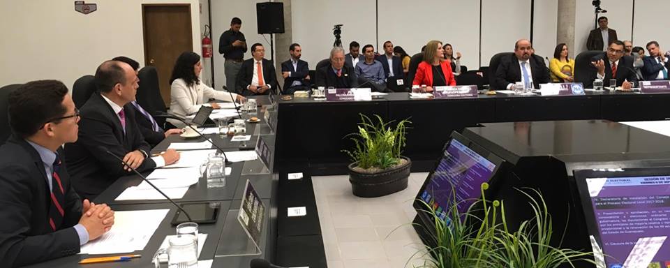 Se instala consejo general para inicio del proceso electoral local 2017-2018