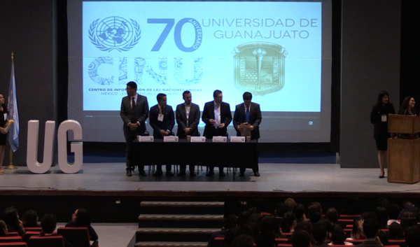 Concluyen actividades del Modelo de Naciones Unidas para la UG