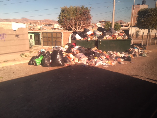 Lomas del Padre es la ruta más conflictiva, para la recolección de basura