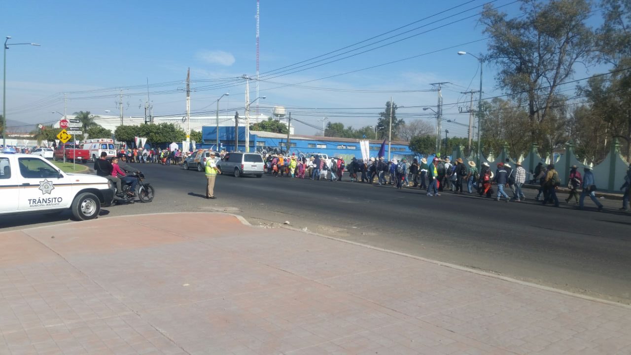 Pasan sanjuaneros por Irapuato
